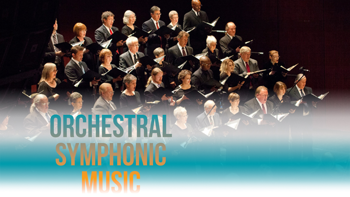 A performance of the New Mexico Symphonic Chorus